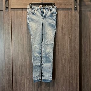 Express high rise ankle length skinny jean 00R
